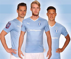 Camisas do Malmo FF 2015 Puma capa Camisas do Malmo FF 2015 Puma capa