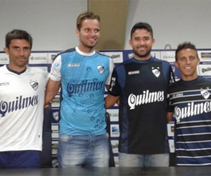 Camisas do Quilmes 2015 Lotto capa