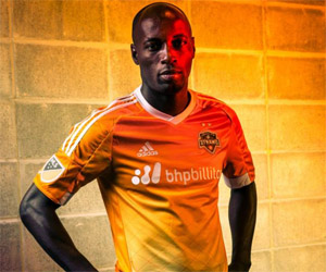 Camisas do Houston Dynamo 2015 Adidas MLS capa