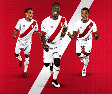 Camisas do Peru 2015-2016 Umbro capa
