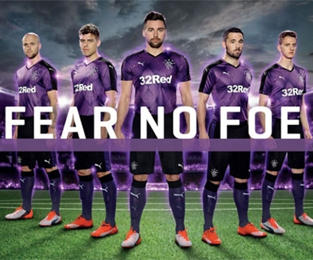 Camisas do Rangers FC 2015-2016 Puma Terceira capa