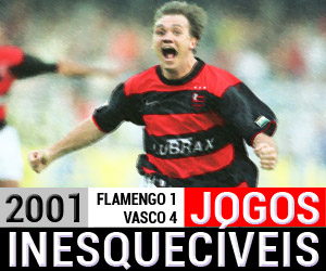 Jogos inesquecíveis Flamengo 3 x 1 Vasco 2001 capa