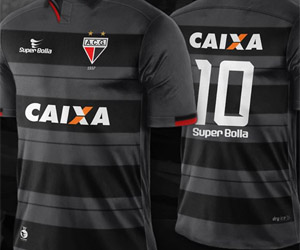 Terceira camisa do Atlético-GO 2015-2016 Super Bolla capa