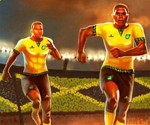 Camisas da Jamaica 2015-2016 Romai Copa América capa
