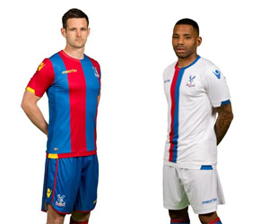 Camisas do Crystal Palace 2015-2016 Macron capa Camisas do Crystal Palace 2015-2016 Macron capa
