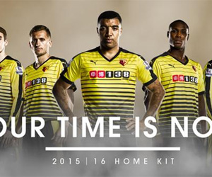 Camisas do Watford FC 2015-2016 Puma capa