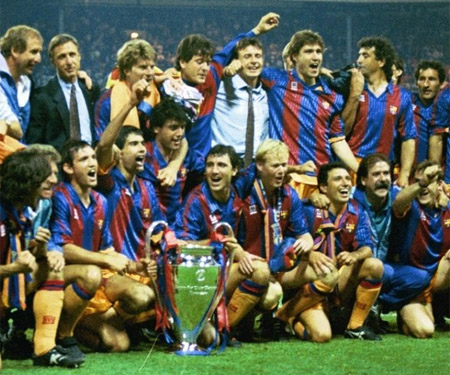 Barcelona 1991-1992 Champions League capa