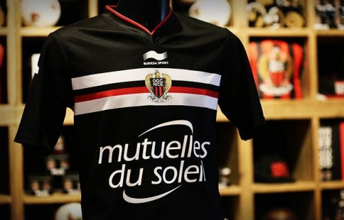 Maillot Burrda Sport OGC Nice 3ème 2012-2013 – Bleu – Homme Taille M