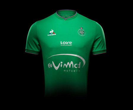 Camisas do Saint-Etienne 2015-2016 Le Coq Sportif capa