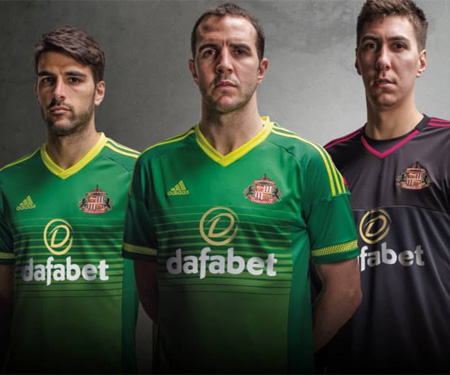 Camisas do Sunderland 2015-2016 Adidas Reserva capa