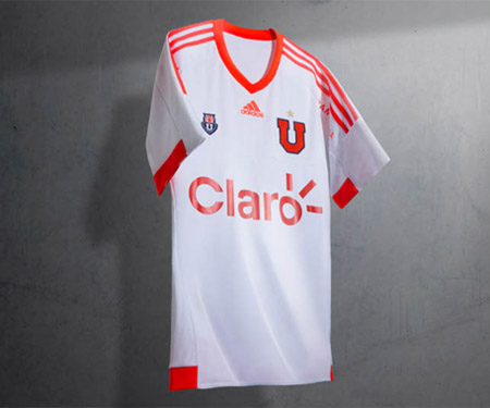 Camisas da Universidad do Chile 2015-2016 Adidas capa