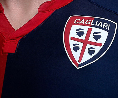 Camisas do Cagliari 2015-2016 Kappa capa