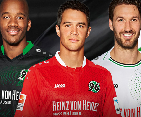 Camisas do Hannover 96 2015-2016 Jako capa