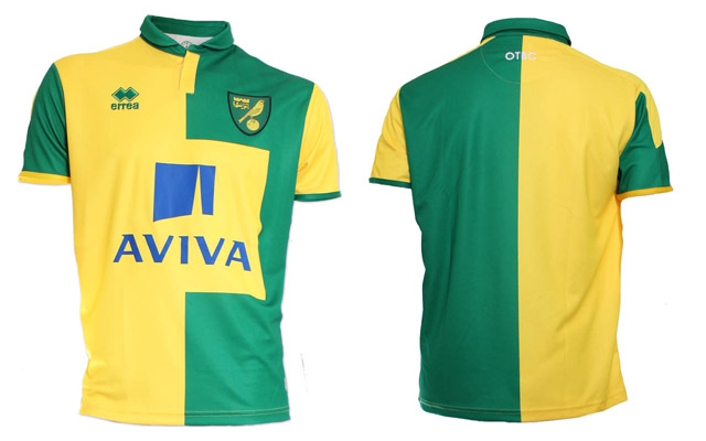 Camisas do Norwich City 2016-2017 Erreà » Mantos do Futebol