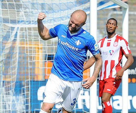 Camisas do SV Darmstadt 2015-2016 Jako capa