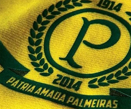 Camisa amarela do Palmeiras capa