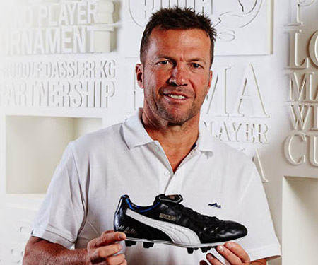 Puma lança chuteira em homenagem a Lothar Matthäus