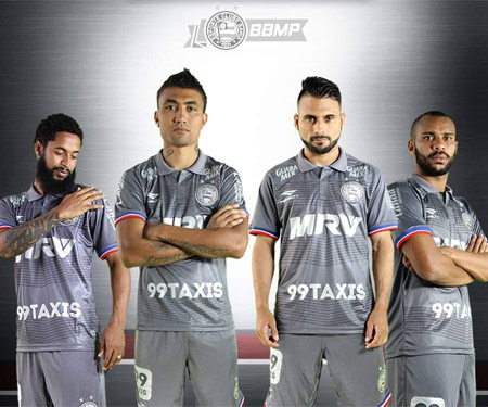 Terceira camisa do Bahia 2015-2016 Penalty Esquadrão de Aço capa