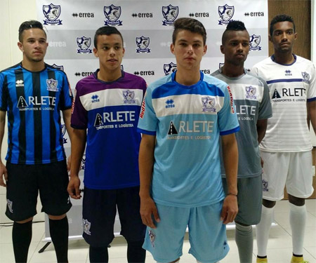 Camisas do Atlético Tubarão-SC 2015-2016 Erreà