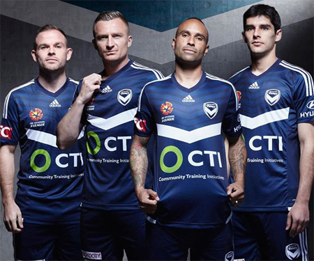 Camisas do Melbourne Victory 2015-2016 Adidas