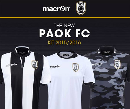 Camisas do PAOK 2015-2016 Macron capa