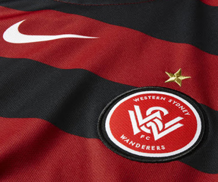 Camisas do Western Sydney Wanderers 2015-2016 Nike