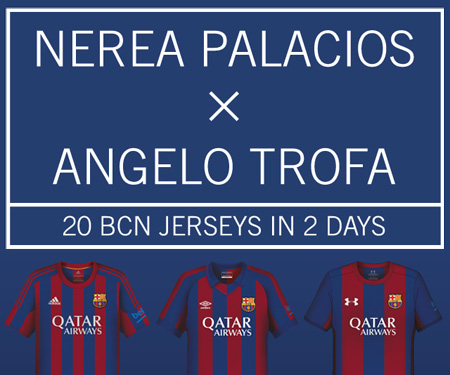 Camisas do Barcelona com 20 fornecedoras diferentes