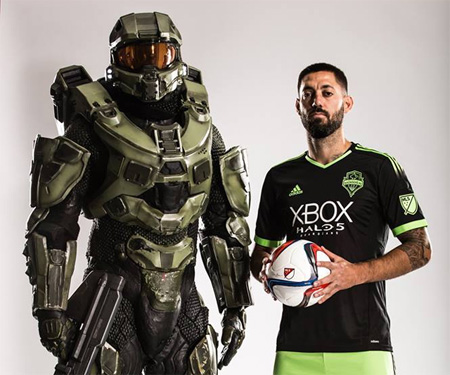 Seatlle Sounders Halo 5 Guardians capa