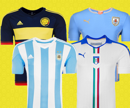 Camisas de seleções internacionais capa