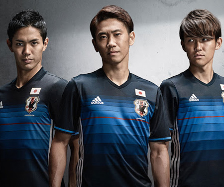 Camisas do Japão 2016-2017 Adidas capa