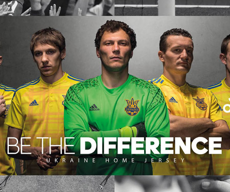 Camisas da Ucrânia 2016 Adidas Eurocopa capa