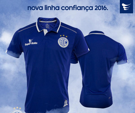 Camisas do Confiança-SE 2016 Super Bolla capa