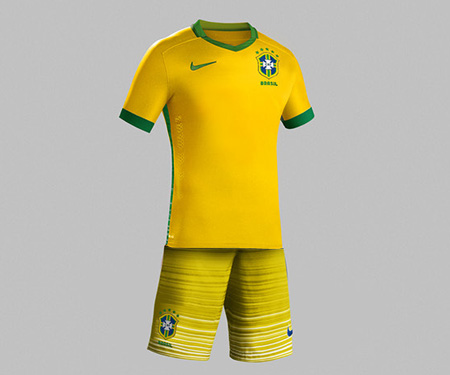 Uniforme do Brasil para 2016 poderá ter calção amarelo capa
