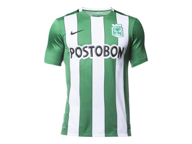 Camisas do Atlético Nacional 2016 Nike Titular