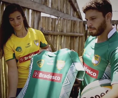 Novas camisas da Seleção Brasileira de Rugby 2016 Topper capa