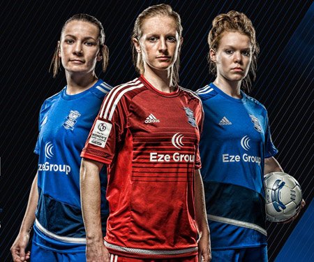 Adidas já assina uniformes do Birmingham City Ladies FC capa