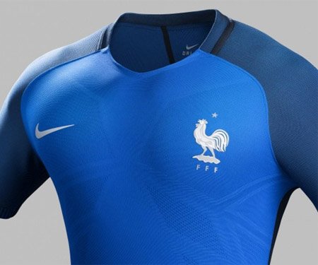 Camisas da França 2016-2017 Nike