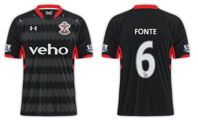Maillot Southampton 2016/2017 Domicile - Under Armour - Taille 2XL/XXL - Homme - Occasion