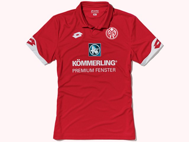 Camisas do Mainz 05 2016-2017 Lotto » Mantos do Futebol