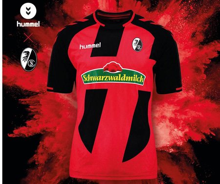 Camisas do Freiburg 2016-2017 Hummel Titular