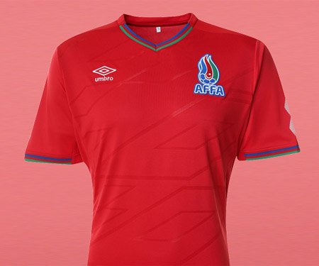 Camisas do Azerbaijão 2016 Umbro capa