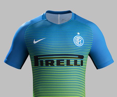 Terceira camisa da Inter de Milão 2016-2017 Nike capa