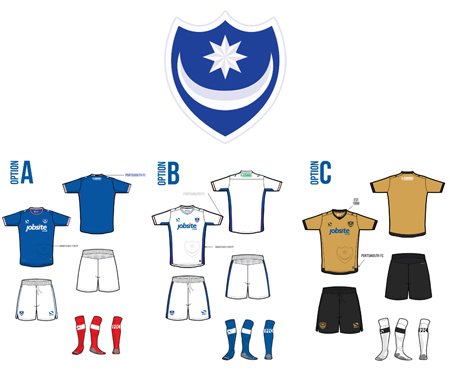 PORTSMOUTH AWAY KIT VOTE 2017-18