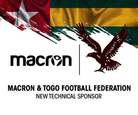 Macron assina com a seleção do Togo para a CAN 2017 capa