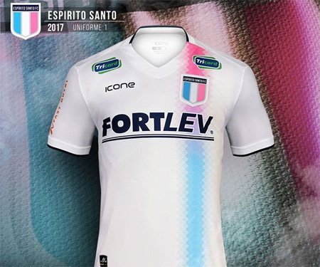 Camisas do Espírito Santo FC 2017 Ícone Sports capa