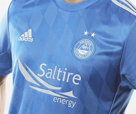 Camisas do Aberdeen 2017-2018 Adidas Reserva capa