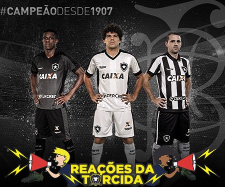 Reações Botafogo 2017 capa