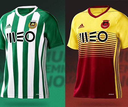 Camisas do Rio Ave FC 2017-2018 Adidas capa