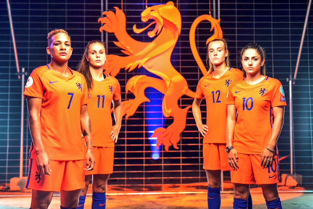 KNVB escudo leoa seleção feminina abre KNVB escudo leoa seleção feminina abre
