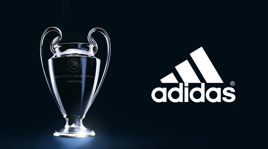Adidas é a marca com mais títulos na história da Champions League Adidas é a marca com mais títulos na história da Champions League